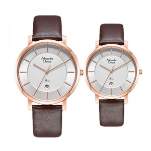 Alexandre Christie AC 8666 Rosegold White MDLRGSL LDLRGSL